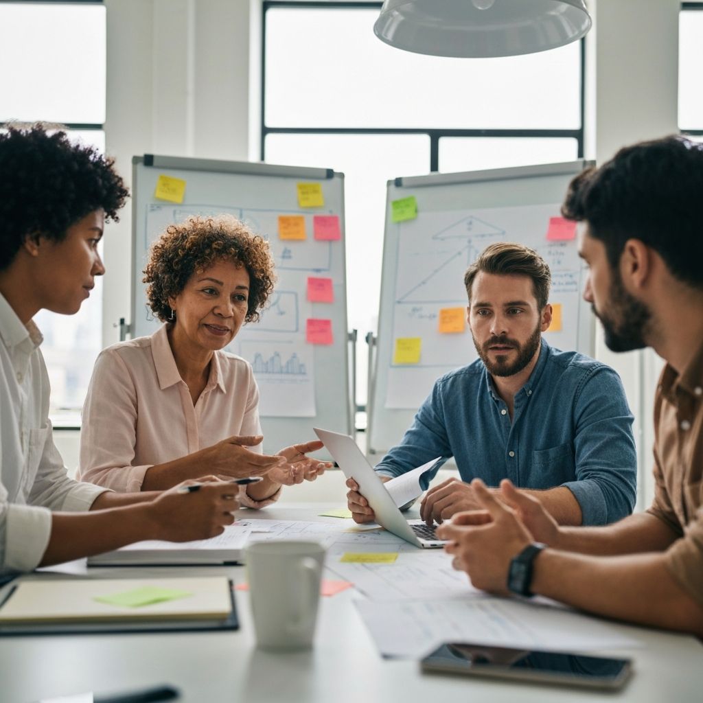 Team working together